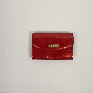 Louis Vuitton Cherry Red Vernis Bel Air Pouchette